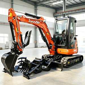 Nouvelles mini-excavatrices de 2 tonnes, excavatrice compacte CE/EPA/Euro 5, prix de gros 3.5 - Product Image 1