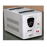 Stabilisateur de tension automatique monophasé de type relais/microprocesseur SDR-8000VA, 10000VA, régulateur AVR 220/230VAC avec affichage LED