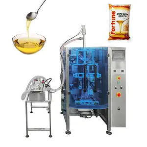 Factory sale automatic Filling Bag oil packing machine 1 kg Soy sauce vinegar cooking oil pouch packing machine