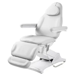Cama massagem elétrica ajustável Salon beleza massagem mesas salão mobiliário SPA beleza cadeira elétrica cama facial