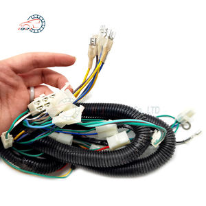 CQHZJ Câblage complet de haute qualité pour moto CG125 ZJ125 XF125 – Kit de câbles pour véhicule <span class=keywords><strong>125cc</strong></span> CG125 - Product Image 5