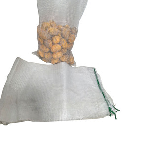 Cheap Price Wholesale 25kg 50kg Mesh Woven Bag Plastic Onion Garlic Bags With Drawstring - Product Image 1