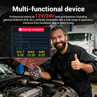 Testeur de batterie de voiture JDIAG BT105 OBD2 6V 12V 24V 100-2000 CCA 2Ah-220Ah, analyseur de système de batterie automobile, diagnostic auto