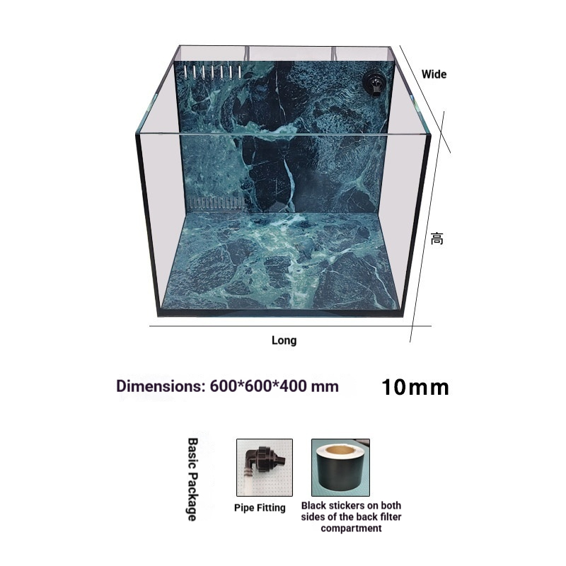 Basic Version, 600*600*400(10mm) Rock Slab Back Filter