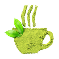 Matcha de qualité cérémonielle personnalisé OEM, poudre aromatisée au matcha japonais, saveurs mangue/pêche/fraise/myrtille