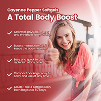Capsules de piment de Cayenne en gélules molles, 240 unités, favorisant la santé des veines, du cœur et des vaisseaux sanguins, avec Vitamine E, D3+K2, Pépins de raisin, Hawthorne, Betterave, Berbérine