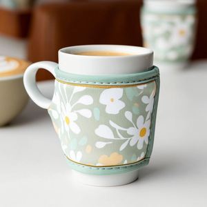 Manchon isotherme personnalisable en néoprène vierge pour tasse à café, idéal pour la sublimation, pour café glacé - Product Image 6