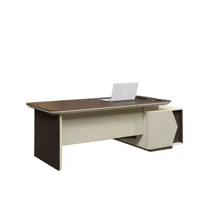 2024 New Customization Executive Desk Manager Table L Shaped Office Furniture With Side Extension