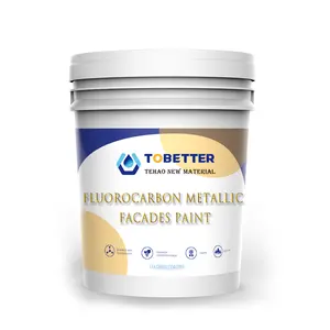 FLUOROCABON METALLIC FACADES PAINT METALLIC PAINT colorful coating cheap price