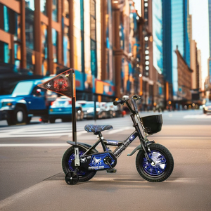 Vélo pour enfants de 3 à 12 ans avec fourche en acier à vitesse unique pour garçons et filles <span class=keywords><strong>Type</strong></span> de pédale ordinaire - Product Image 4