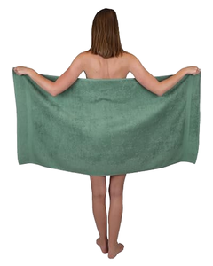 <span class=keywords><strong>Serviette</strong></span> de bain Betz Premium 70*140 cm 100% coton 470g/m Couleur unie Vert <span class=keywords><strong>sapin</strong></span> Absorbante et douce Certifiée Oeko-TEX - Product Image 1