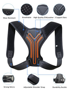 Penyangga Postur Tubuh, Penyangga Punggung yang Dapat Disesuaikan untuk Punggung Atas, Bahu, Pereda Nyeri Punggung, Pelatih Penyangga Tulang Belakang - Product Image 5