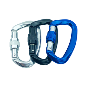 Di alta qualità a forma di D moschettone vendita calda di roccia arrampicata a scatto gancio di blocco strumento di fabbrica prezzo all'ingrosso per campeggio all'aperto escursioni - Product Image 4