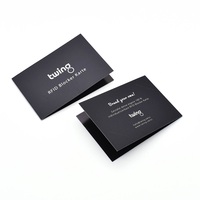 Carpeta de Papel Recubierto de Lujo Desechable Personalizada para Tarjetas de Hotel, Sobres para Tarjetas de Habitación, Embalaje para Tarjetas de Crédito, Fundas para Tarjetas de Regalo
