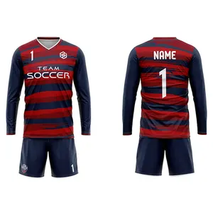 Thai Quality Soccer Kits Custom Jersey Uniform Original Design Soccer Jersey Football training suit