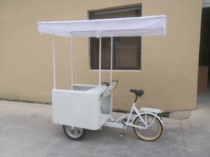 Vélo de rue électrique à 3 roues 108L Vélo de livraison de crème glacée Hot Dog Food Truck pour boisson froide - Product Image 3