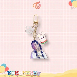 Kpop hàng hóa mới hai lần skz Acrylic <span class=keywords><strong>Keychain</strong></span> nhựa hình người vòng chìa khóa túi Mặt dây chuyền ảnh kỹ thuật số <span class=keywords><strong>Keychain</strong></span> - Product Image 3