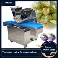 Machine à mouler les biscuits à double couche
