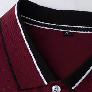 เสื้อโปโลผู้ชายแบบขายส่ง รุ่นใหม่ปี 2026 รับผลิตตามแบบ OEM พร้อมสกรีนโลโก้ เสื้อโปโลผ้าฝ้าย 100% เสื้อยืดโปโลผู้ชายแบบเรียบ ดีไซน์ล่าสุดปี 2026 - Product Image 5