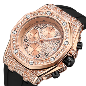 Reloj Vintage personalizado con incrustaciones <span class=keywords><strong>de</strong></span> diamantes con función <span class=keywords><strong>de</strong></span> sincronización <span class=keywords><strong>de</strong></span> esfera <span class=keywords><strong>grande</strong></span> reloj <span class=keywords><strong>de</strong></span> cuarzo luminoso relojes <span class=keywords><strong>de</strong></span> hombre <span class=keywords><strong>de</strong></span> alta calidad - Product Image 3