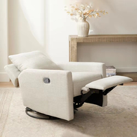 Canapé moderne et meuble en tissu, fauteuil de luxe de haute qualité pivotant pour salon