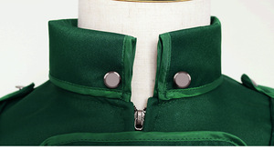 Costume d'Halloween pour femme, style médiéval, steampunk, victorien, gothique, avec corset, veste queue-<span class=keywords><strong>de</strong></span>-pie et jupe, en polyester, pour le cinéma et la télévision - Product Image 6