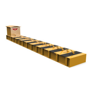 Barrier Spike แบบพับเก็บได้สำหรับงานหนัก,พร้อมยางนักฆ่ายางนักฆ่านักฆ่ายางถนนที่เจาะเข้าไป - Product Image 4