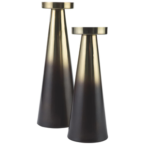 Lanterne à bougies en aluminium et métal de haute qualité pour hôtels et restaurants Meilleure vente Bougeoirs en T nickelés - Product Image 3