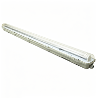 Applique murale LED extérieure étanche IP65, montage en saillie, longueur personnalisable 120cm/60cm, 18W/9W/24W, éclairage clair pour zones humides