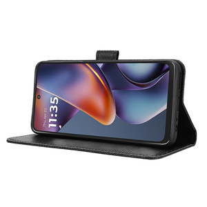 Para Moto <span class=keywords><strong>G</strong></span> 5G 2025 funda tipo billetera, patrón <span class=keywords><strong>de</strong></span> diamante PU cuero tarjetero soporte Flip funda <span class=keywords><strong>de</strong></span> teléfono móvil para <span class=keywords><strong>Motorola</strong></span> Moto <span class=keywords><strong>G</strong></span> 2025 - Product Image 4