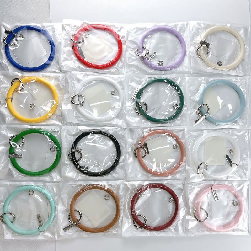 Оптовая продажа, универсальный чехол для сотового телефона, ремешок, силиконовый браслет, силиконовый чехол для телефона, ремешок на запястье