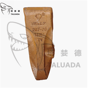 TALUADA di alta qualità parti escavatore Komatsu PC300 piatto secchio dente affilato secchio 207-70-14151 piatto benna denti 2077014151 - Product Image 4