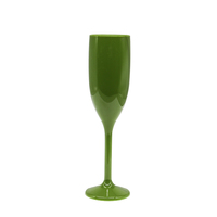 Gobelets à vin en plastique acrylique réutilisables incassables de couleur classique personnalisée