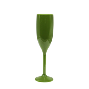 Custom Color Classic Reusable Unbreakable Acrylic Plastic Goblet <strong>Flute</strong> Wine Cups Drinkware - Product Image 3