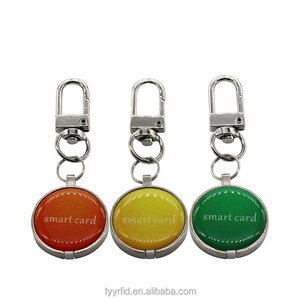 新款13.56mhz射频识别NFC钥匙扣标签Ntag213环氧钥匙扣防水二维码标签，带定制标志 - Product Image 4