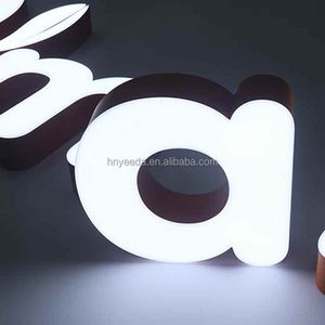 Letrero LED 3D Independiente Grande con Logotipo de Diodos, Adecuado para Inmobiliarias o Salas de Exposiciones, con Múltiples Colores para Elegir. - Product Image 4