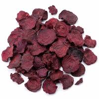 Natuurlijk gedroogde bietenchips, knapperig, vacuüm gefrituurd, zout, harde zak, groentesnack, gezond, vetarm, bulk, groothandel