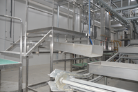 Automatique Halal 500 Têtes Bovins Chèvre Ovins Abattoir Equipement Abattoir Usage Agricole Construction Acier