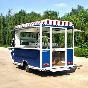 Carrito de Comida Rápida Multifuncional Personalizado para Helados, Triciclo Eléctrico con Estructura de Acero Inoxidable Resistente a la Corrosión para Ventas al Aire Libre - Product Image 4