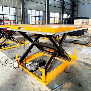 Plataforma Elevadora Hidráulica de Gran Precio, 380v, Fija, Estacionaria, Tipo Tijera - Product Image 1