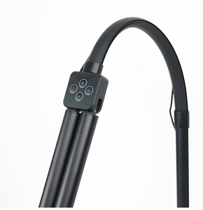 Dài linh hoạt đèn ánh sáng Swing cánh tay đôi đầu LED Kim Loại bàn đèn màn hình đèn với clip kẹp - Product Image 6