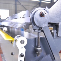 Machine à plier manuelle les tôles W2.5x1220 pour acier inoxydable et aluminium, épaisseur 2.5mm, longueur de pièce 1220mm