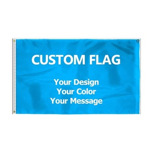 Haute qualité 3x5ft grand drapeau en polyester imprimé personnalisé échantillon gratuit et expédition pour les événements et activités de plein air <span class=keywords><strong>prix</strong></span> - Product Image 5