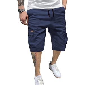 JMIERR-Pantalones cortos informales para correr XL para hombre, pantalones cortos cargo antiarrugas para exteriores, logotipo personalizable, teñido liso, lavado de colores - Product Image 5