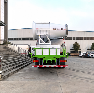 รถพ่นละอองน้ำควบคุมฝุ่นละอองแบบกำหนดเอง 6x4 270 แรงม้า Dongfeng T5 ระยะ 120 เมตร พร้อมปืนฉีดหมอกสำหรับควบคุมฝุ่นละอองบนถนนในเขตเทศบาล - Product Image 6