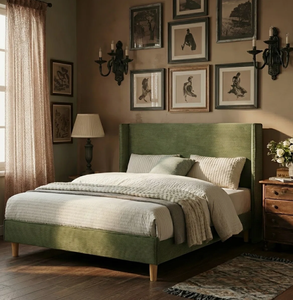 Umweltfreundliches Gepolstertes Doppelbett Komfortables Gepolstertes <span class=keywords><strong>King</strong></span>/Queen Bett Platzsparendes Design Komfortables <span class=keywords><strong>King</strong></span>/Queen Bett - Product Image 2