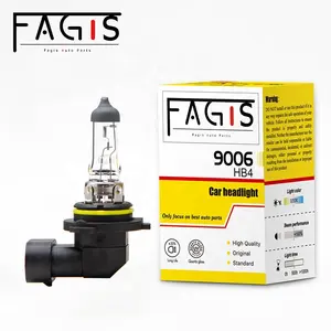 Fagis lampu sorot mobil hb4 9006, bohlam lampu Halogen otomatis 12v 55w