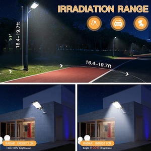 Hofoled IP65 Panel <span class=keywords><strong>solar</strong></span> Farolas Alto Lumen 600W 800W 1000W 2000 Watts Sensor de movimiento Exterior LED Luz <span class=keywords><strong>solar</strong></span> al aire libre - Product Image 3