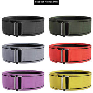 MKAS sabuk Gym nilon EVA kustom sabuk Angkat Berat kualitas tinggi sabuk angkat beban sejuk peralatan angkat beban - Product Image 6