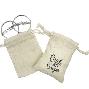 New Arrival Mini Custom Logo Jewelry Pouch <b>Bag</b> Cosmetic <b>Drawstring</b> <b>Make</b> <b>up</b> <b>Bag</b> Muslin Cotton Draw String <b>Bag</b> - Product Image 1